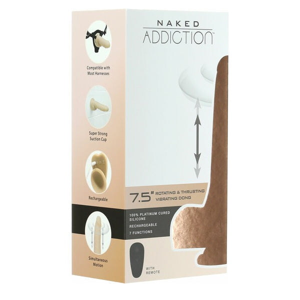 NAKED ADDICTION VIBRATING DONG