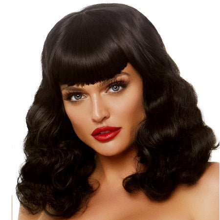PELUCA RETRO BANG CURLY BOB