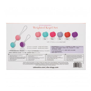 SHE OLOGY WEIGHTED KEGEL SET