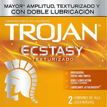 TROJAN ECSTACY TEXTURIZADO