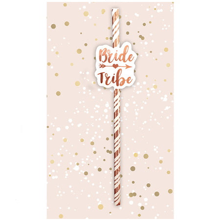 BRIDE TRIBE STRAWS