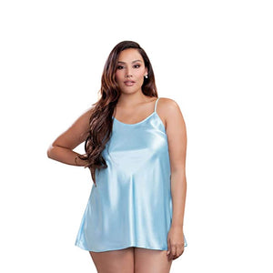 BABYDOLL MINI DE SATIN