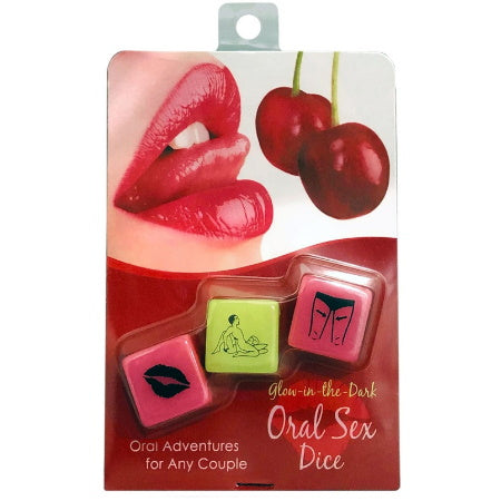 GLOW IN THE DARK ORAL SEX DICE