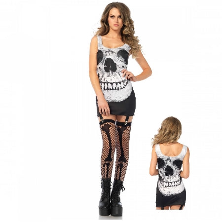 VESTIDO SKULL GARTER