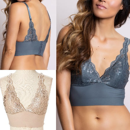 BRALETTE SMOOTH ON AND CORDED