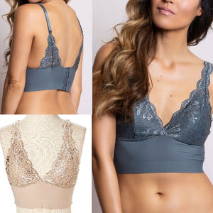 BRALETTE SMOOTH ON AND CORDED