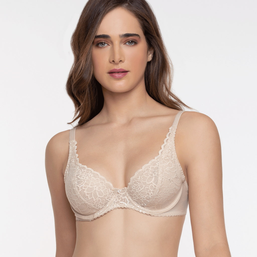 BRASIER CON AROS ENCAJE