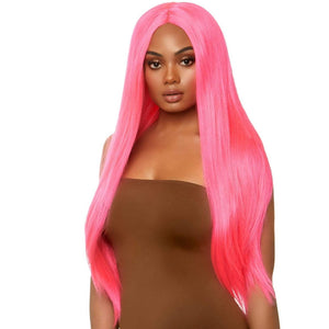 PELUCA LARGA ROSADO